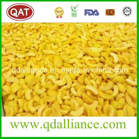 Top Quality IQF Frozen Sliced Yellow Peach